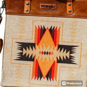 WRANGLER AZTEC DESIGN CROSSBODY
